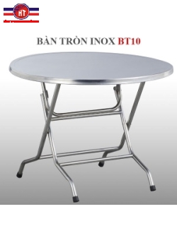 Bàn tròn Inox Hwata BT10
