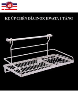 Kệ treo úp chén 1 tầng inox Hwata HWKC1