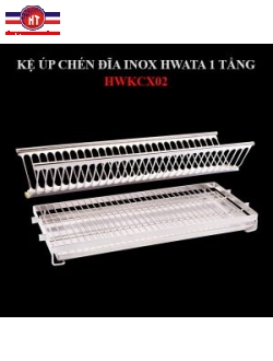 Kệ treo úp chén 2 tầng Hwata HWKCX02