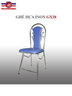 Ghế dựa inox xếp Hwata mặt simili GX28