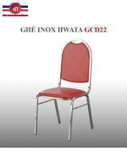 Ghế dựa inox Hwata cố định mặt simili GCD22