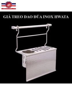 Kệ treo dao đũa inox Hwata HWKTD 02