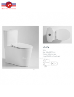 BỒN CẦU HWATA HT 104