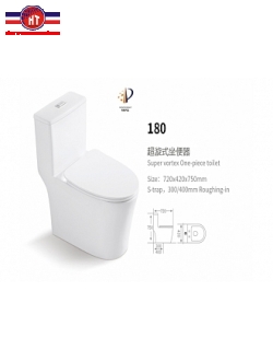 BỒN CẦU 1 KHỐI HWATA HT-180