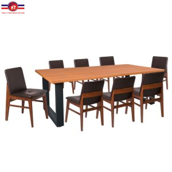 BÀN CHỮ NHẬT CHÂN SẮT MẶT VÁN MFC