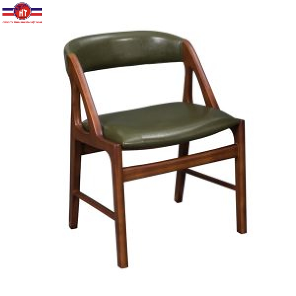 GHẾ DỰA CỐ ĐỊNH CHÂN GỖ MẶT NỆM SIMIL