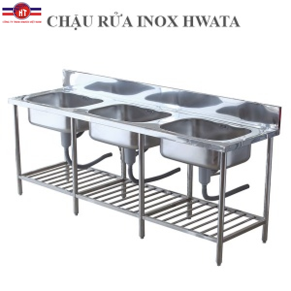 Chậu rửa inox công nghiệp Hwata CN3