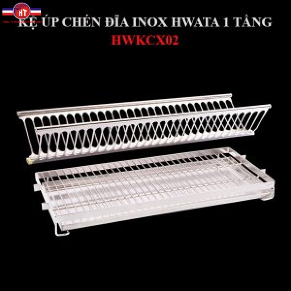 Kệ treo úp chén 2 tầng Hwata HWKCX02
