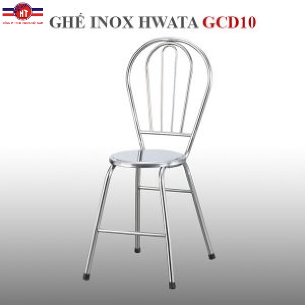 Ghế dựa inox Hwata cố định mặt inox GCD10