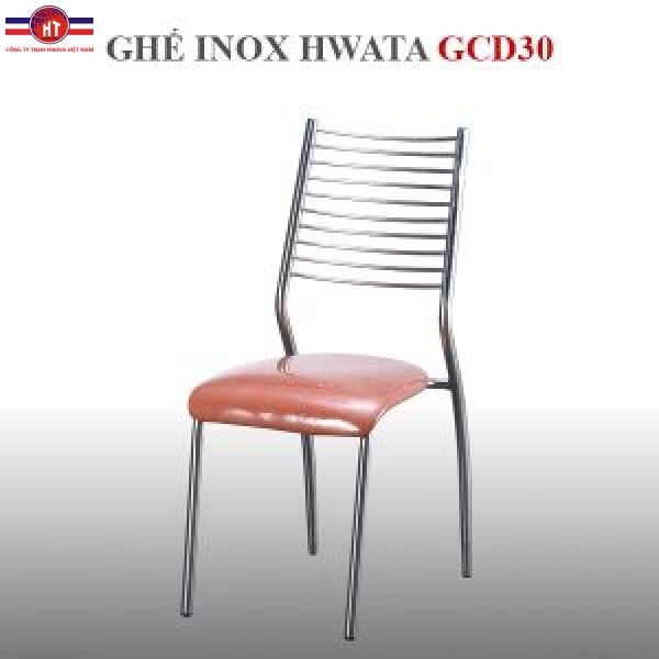 Ghế dựa inox Hwata cố định mặt vải GCD30