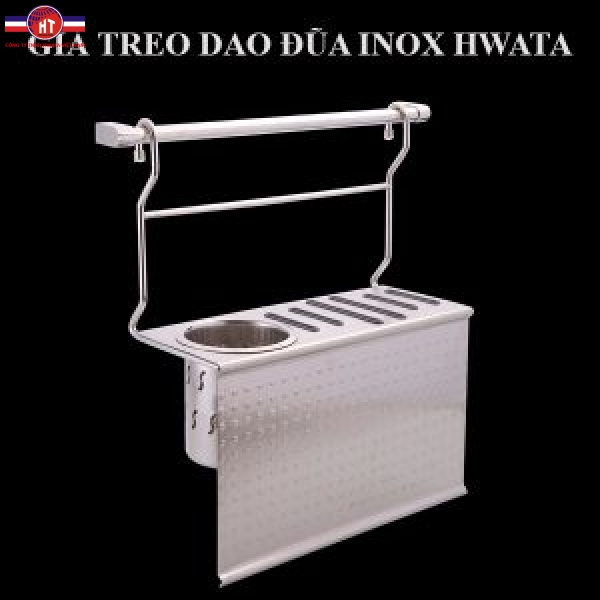 Kệ treo dao đũa inox Hwata HWKTD 02