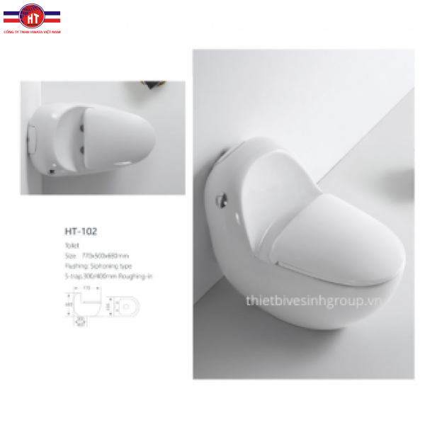 BỒN CẦU HWATA HT 102