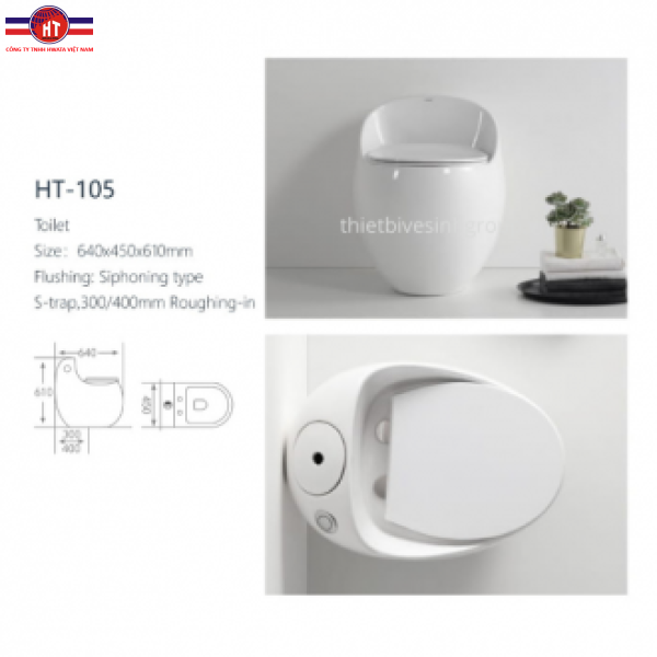 BỒN CẦU HWATA HT 105