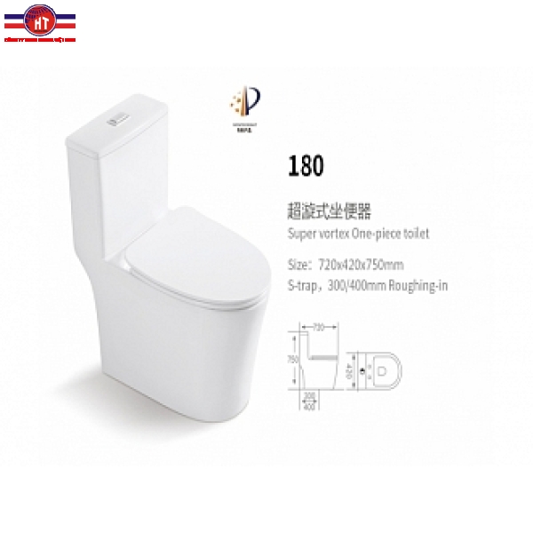 BỒN CẦU 1 KHỐI HWATA HT-180