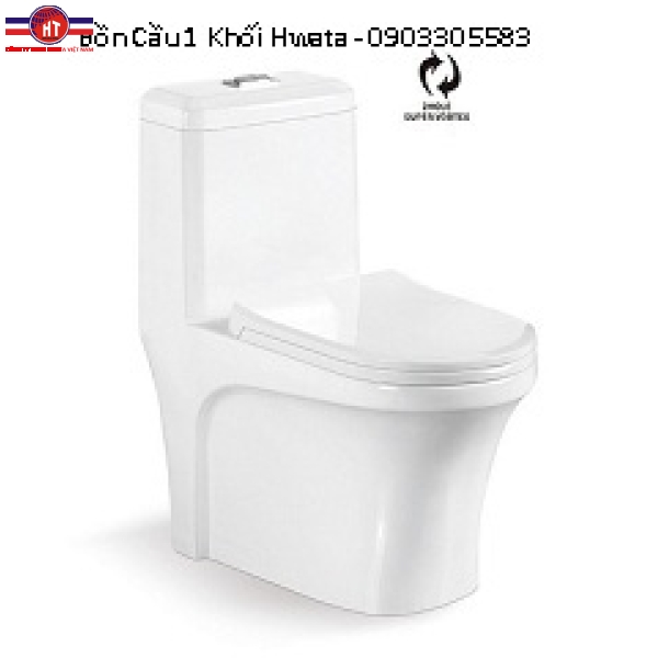 BỒN CẦU 1 KHỐI HWATA HT-020PP