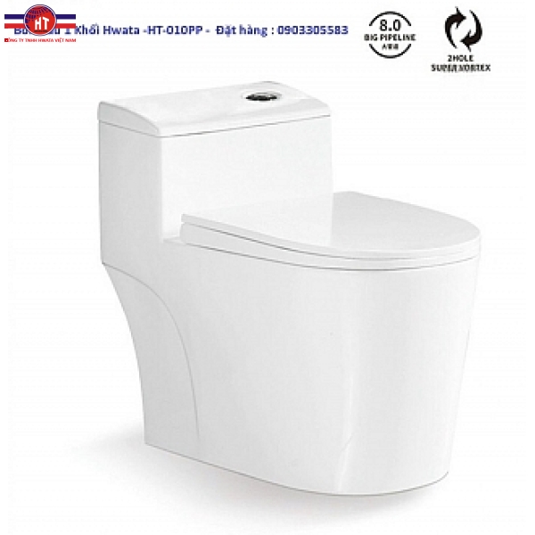 BỒN CẦU 1 KHỐI HWATA HT-010PP
