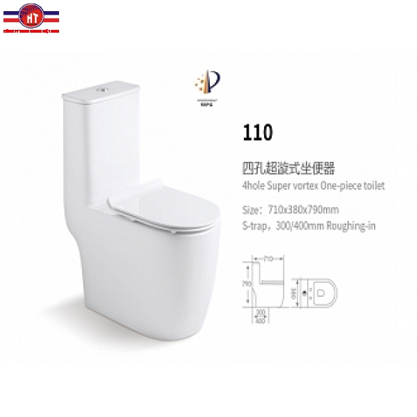 BỒN CẦU 1 KHỐI HWATA HT-110